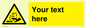 WN3013: Warning Corrosive Safety Sign