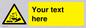 WN3013: Warning Corrosive Safety Sign