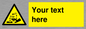 WN3013: Warning Corrosive Safety Sign