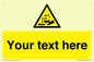 WN3013: Warning Corrosive Safety Sign