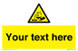 WN3013: Warning Corrosive Safety Sign