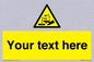 WN3013: Warning Corrosive Safety Sign