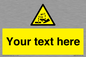 WN3013: Warning Corrosive Safety Sign