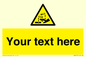 WN3013: Warning Corrosive Safety Sign
