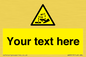 WN3013: Warning Corrosive Safety Sign