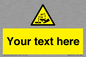 WN3013: Warning Corrosive Safety Sign