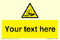 WN3013: Warning Corrosive Safety Sign