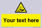 WN3013: Warning Corrosive Safety Sign