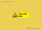 WN3013: Warning Corrosive Safety Sign