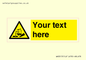 WN3013: Warning Corrosive Safety Sign