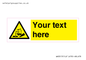 WN3013: Warning Corrosive Safety Sign
