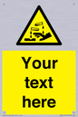 WN3013: Warning Corrosive Safety Sign