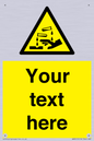 WN3013: Warning Corrosive Safety Sign