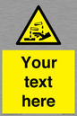 WN3013: Warning Corrosive Safety Sign