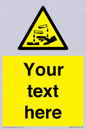 WN3013: Warning Corrosive Safety Sign