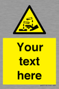 WN3013: Warning Corrosive Safety Sign