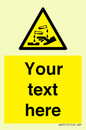WN3013: Warning Corrosive Safety Sign