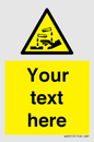 WN3013: Warning Corrosive Safety Sign