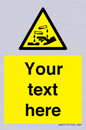 WN3013: Warning Corrosive Safety Sign