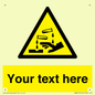 WN3013: Warning Corrosive Safety Sign
