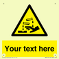WN3013: Warning Corrosive Safety Sign