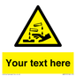 WN3013: Warning Corrosive Safety Sign