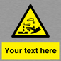 WN3013: Warning Corrosive Safety Sign