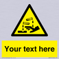 WN3013: Warning Corrosive Safety Sign