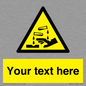 WN3013: Warning Corrosive Safety Sign