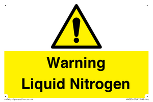 WN5236: Liquid Nitrogen Warning