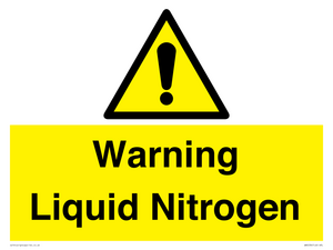 WN5236: Liquid Nitrogen Warning