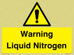 WN5236: Liquid Nitrogen Warning