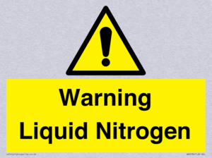 WN5236: Liquid Nitrogen Warning