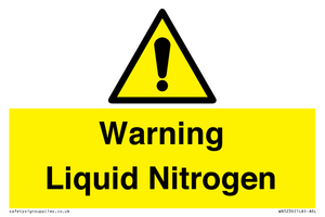 WN5236: Liquid Nitrogen Warning