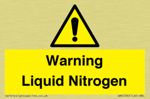 WN5236: Liquid Nitrogen Warning