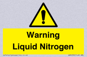 WN5236: Liquid Nitrogen Warning