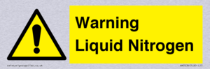WN5236: Liquid Nitrogen Warning