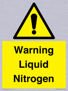 WN5236: Liquid Nitrogen Warning