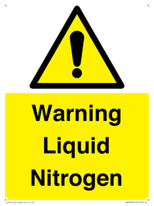 WN5236: Liquid Nitrogen Warning
