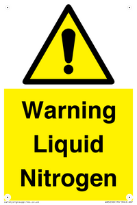 WN5236: Liquid Nitrogen Warning