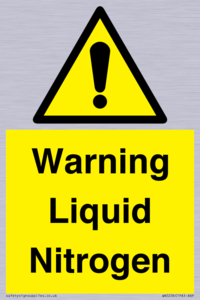 WN5236: Liquid Nitrogen Warning