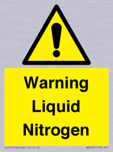WN5236: Liquid Nitrogen Warning