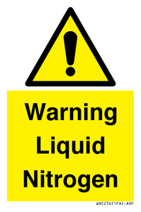 WN5236: Liquid Nitrogen Warning
