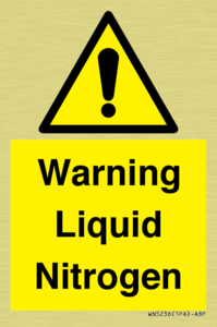 WN5236: Liquid Nitrogen Warning