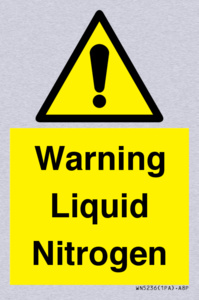 WN5236: Liquid Nitrogen Warning
