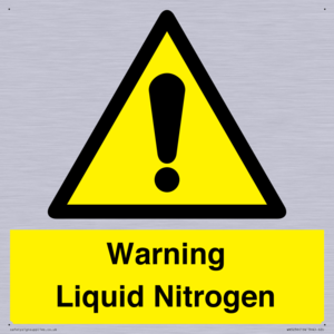 WN5236: Liquid Nitrogen Warning