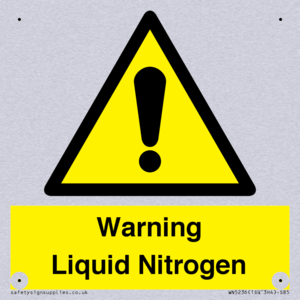 WN5236: Liquid Nitrogen Warning