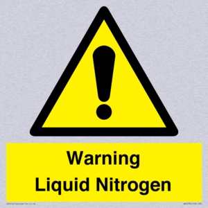 WN5236: Liquid Nitrogen Warning