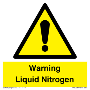 WN5236: Liquid Nitrogen Warning