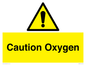WN5242: Caution Oxygen